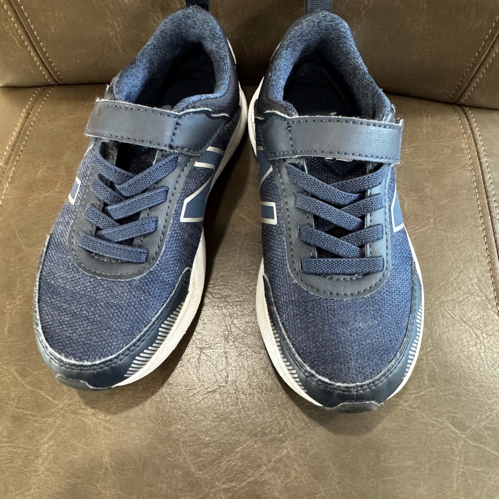 New Balance Navy and White Sneakers
